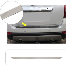 Servet Dizayn Oto Chevrolet Captiva Uyumlu 2006-2012 Krom Bagaj Alt Çıtası Paslanmaz Çelik