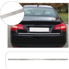 Servet Dizayn Oto Citroen C5 Uyumlu 2008-2019 Krom Bagaj Alt Çıtası Paslanmaz Çelik
