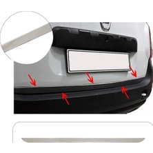 Servet Dizayn Oto Dacia Lodgy Uyumlu 2013-2022 Krom Bagaj Alt Çıtası Paslanmaz Çelik