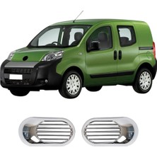 Servet Dizayn Oto Fiat Fiorino Uyumlu 2007 ve Üzeri Sinyal Çerçevesi 2 Parça Abs Krom Kaplama