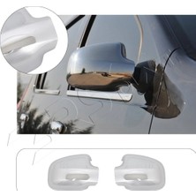 Servet Dizayn Oto Dacia Duster Uyumlu 2012-2017 Ayna Kapağı 2 Parça Abs Krom Kaplama