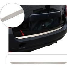 Servet Dizayn Oto Dacia Duster Uyumlu 2018-2024 Krom Bagaj Alt Çıtası Paslanmaz Çelik