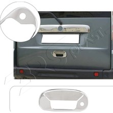 Servet Dizayn Oto Fiat Doblo Uyumlu 2000-2010 Krom Bagaj Açma Paslanmaz Çelik