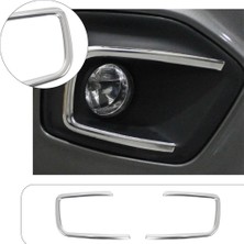 Servet Dizayn Oto Fiat Fiorino Uyumlu 2016-2019 Krom Sis Farı Çerçevesi 2 Parça Paslanmaz Çelik