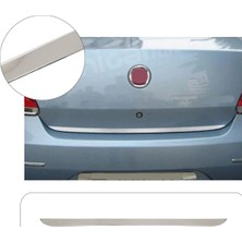 Servet Dizayn Oto Fiat Linea Uyumlu 2007-2018 Krom Bagaj Alt Çıtası Paslanmaz Çelik