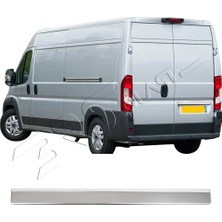 Servet Dizayn Oto Fiat Ducato Uyumlu 2006-2014 Krom Bagaj Çıtası Paslanmaz Çelik