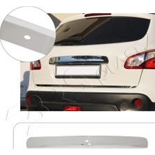 Servet Dizayn Oto Nissan Qashqai Uyumlu 2007-2014 Krom Bagaj Çıtası Sensörlü Paslanmaz Çelik