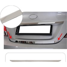 Servet Dizayn Oto Hyundai Accent Blue Uyumlu 2011-2017 Krom Bagaj Alt Çıtası Paslanmaz Çelik