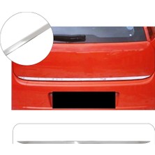 Servet Dizayn Oto Fiat Punto Uyumlu 2005-2018 Krom Bagaj Alt Çıtası Paslanmaz Çelik