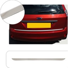 Servet Dizayn Oto Ford Fiesta Uyumlu 2002-2009 Krom Bagaj Alt Çıtası Paslanmaz Çelik