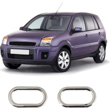Servet Dizayn Oto Ford Fusion Uyumlu 2002-2012 Krom Sinyal Çerçevesi 2 Parça Paslanmaz Çelik