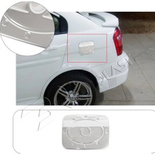 Servet Dizayn Oto Hyundai Accent Era Uyumlu 2005-2011 Krom Depo Kapağı Paslanmaz Çelik
