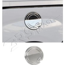 Servet Dizayn Oto Opel Combo Uyumlu 2011-2018 Krom Depo Kapağı Paslanmaz Çelik