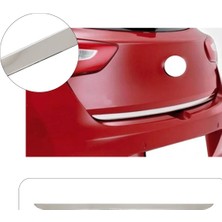 Servet Dizayn Oto Hyundai I30 Uyumlu 2012-2017 Krom Bagaj Alt Çıtası Paslanmaz Çelik