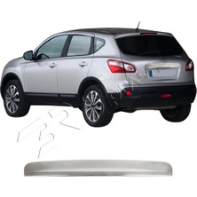 Servet Dizayn Oto Nissan Qashqai Uyumlu 2007-2010 Krom Bagaj Alt Çıtası Paslanmaz Çelik