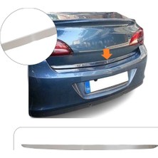 Servet Dizayn Oto Opel Astra J Hb Uyumlu 2010-2014 Krom Bagaj Alt Çıtası Paslanmaz Çelik