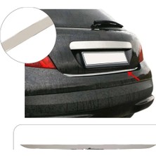 Servet Dizayn Oto Peugeot 207 Uyumlu 2006-2012 Krom Bagaj Alt Çıtası Paslanmaz Çelik