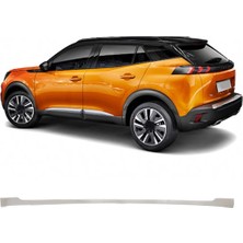 Servet Dizayn Oto Peugeot 2008 Uyumlu 2020-2023 Krom Bagaj Alt Çıtası Paslanmaz Çelik