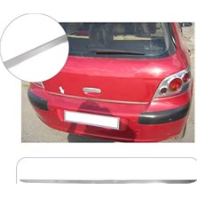 Servet Dizayn Oto Peugeot 307 Uyumlu 2001-2008 Krom Bagaj Alt Çıtası Paslanmaz Çelik