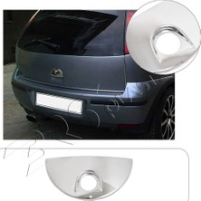 Servet Dizayn Oto Opel Corsa C Uyumlu 2000-2006 Krom Bagaj Açma Paslanmaz Çelik
