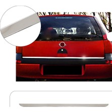 Servet Dizayn Oto Opel Corsa C Uyumlu 2000-2006 Krom Bagaj Alt Çıtası Paslanmaz Çelik