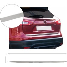 Servet Dizayn Oto Nissan Qashqai Uyumlu 2014-2021 Krom Bagaj Alt Çıtası Paslanmaz Çelik