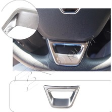 Servet Dizayn Oto Renault Megane 4 Uyumlu Direksiyon Kromu Paslanmaz Çelik