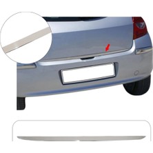 Servet Dizayn Oto Renault Clio 3 Hb Uyumlu 2006-2011 Krom Bagaj Alt Çıtası Paslanmaz Çelik
