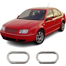 Servet Dizayn Oto Volkswagen Bora Uyumlu 1998-2004 Krom Sinyal Çerçevesi 2 Parça Paslanmaz Çelik