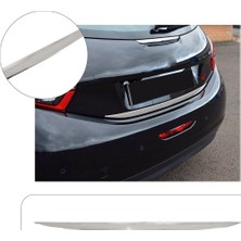 Servet Dizayn Oto Peugeot 208 Uyumlu 2012-2019 Krom Bagaj Alt Çıtası Paslanmaz Çelik