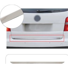 Servet Dizayn Oto Volkswagen Touran Uyumlu 2010-2015 Krom Bagaj Alt Çıtası Paslanmaz Çelik