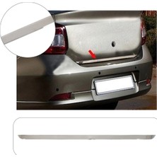 Servet Dizayn Oto Renault Symbol Uyumlu 2009-2013 Krom Bagaj Alt Çıtası Paslanmaz Çelik