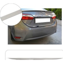 Servet Dizayn Oto Toyota Corolla Uyumlu 2013-2019 Krom Bagaj Alt Çıtası Paslanmaz Çelik