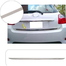 Servet Dizayn Oto Toyota Auris Hb Uyumlu 2012-2018 Krom Bagaj Alt Çıtası Paslanmaz Çelik