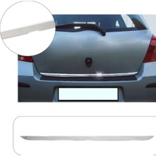 Servet Dizayn Oto Toyota Yaris Uyumlu 2006-2010 Krom Bagaj Alt Çıtası Paslanmaz Çelik