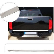 Servet Dizayn Oto Volkswagen Amarok Uyumlu 2010-2021 Krom Bagaj Alt Çıtası Paslanmaz Çelik