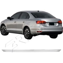 Servet Dizayn Oto Volkswagen Jetta Uyumlu 2011-2014 Krom Bagaj Çıtası Paslanmaz Çelik