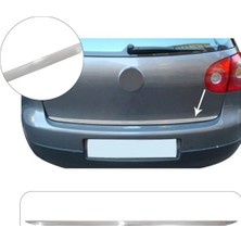 Servet Dizayn Oto Volkswagen Golf 5 Uyumlu 2004-2009 Krom Bagaj Alt Çıtası Paslanmaz Çelik