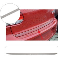 Servet Dizayn Oto Volkswagen Golf 6 Uyumlu 2010-2013 Krom Bagaj Alt Çıtası Paslanmaz Çelik