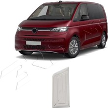 Servet Dizayn Oto Volkswagen Transporter T6 Uyumlu 2015-2023 Krom Depo Kapağı Paslanmaz Çelik