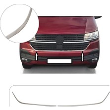 Servet Dizayn Oto Volkswagen Transporter T6.1 Uyumlu 2020-2023 Krom U Formlu Ön Panjur Paslanmaz Çelik