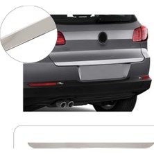 Servet Dizayn Oto Volkswagen Tiguan Uyumlu 2007-2015 Krom Bagaj Alt Çıtası Paslanmaz Çelik