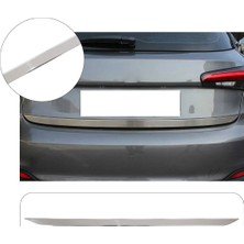 Servet Dizayn Oto Volkswagen T-Cross Uyumlu 2022 ve Üzeri Krom Bagaj Alt Çıtası Paslanmaz Çelik
