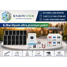 6.2kw Lityum Ultra Premium Güneş Enerji Sistemi Paketi