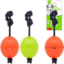 Nunbell Nunbel Köpek Oyuncağı Ipli Top 9 cm
