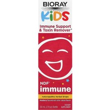Bioray, Kids, Ndf Immune Support & Toxin Remover (Ösg Özel Sporcu Gıdaları) Blueberry, 2 Fl Oz (59 Ml).abd Menşei.59.