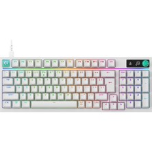 Logitech Logıtech G316 x 98 Tactıle Kablolu Türkçe Oyuncu Klavyesi-Beyaz