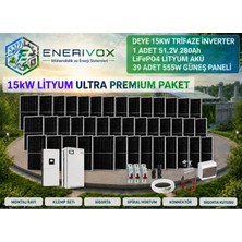 15KW Ultra Premium Güneş Enerji Sistemi Paketi