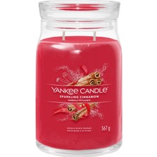 Yankee Candle Sparkling Cinnamon Büyük Mum
