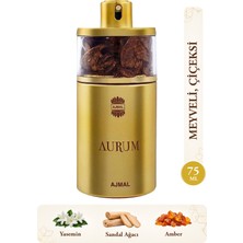 Ajmal Aurum Edp Kadın Parfüm 75 ml | Meyveli ve Çiçeksi | Ahududu, Limon, Yasemin, Amber